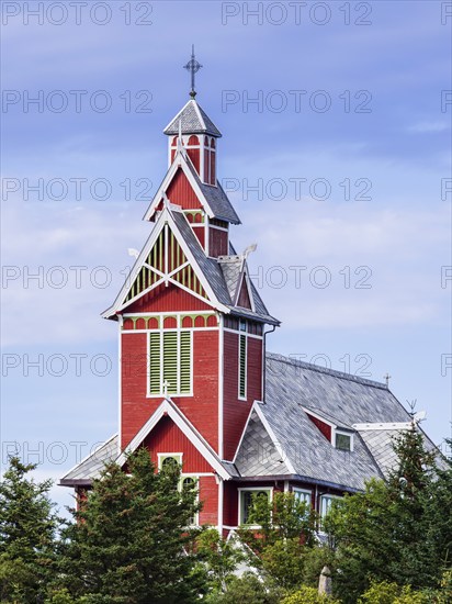 Buksnes Church, village of Gravdal, island of Vestvågøya, Norway, Europe