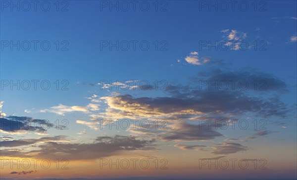 Beautiful dramatic scenic after sunset sky background after sunset