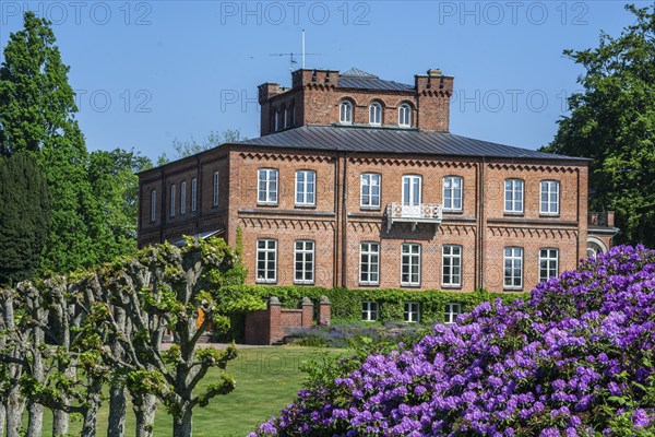 Charlottenlund Castle in Ystad Municipality, Skåne County, Sweden, Scandinavia, Europe