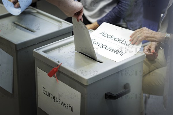 Symbolic image of the European elections. Potsdam, 09.06.2024