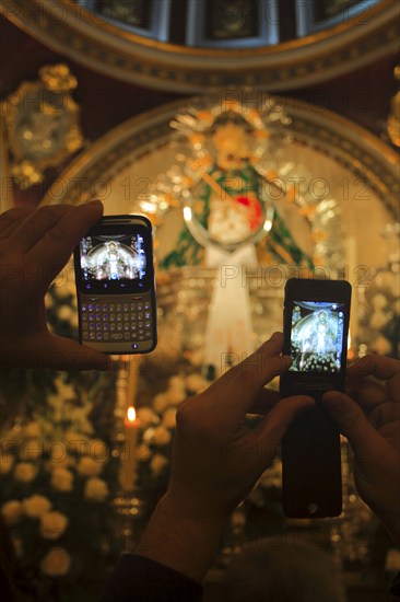 Black Madonna, Sanctuary, Santuario Virgen de la Cabeza, Andujar, Province of Jaon, Andalusia, Spain, Marian pilgrimage, Europe