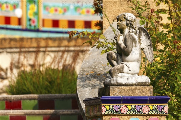 The Fontana Rosa garden by Spanish novelist Vicente Blasco-Ibañez, Menton, Côte d'Azur, Provence, France, Europe