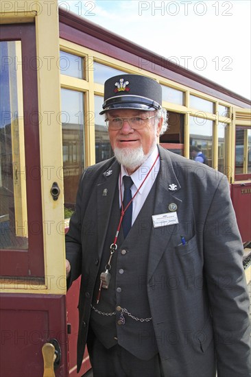 Ffestiniog railway, Portmadog station, Gwynedd, north west Wales, UK