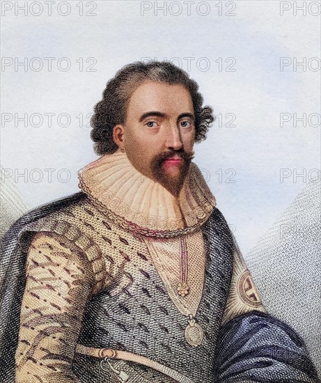 William Herbert 3rd Earl of Pembroke 1580-1630 Lord Chamberlain and founder of Pembroke College, William Herbert 3rd Earl of Pembroke 1580-1630 Lord Chamberlain and founder of Pembroke College From the book A catalogue of Royal and Noble Authors Volume II published 1806, Historic, digitally restored reproduction from a 19th century original, Record date not stated