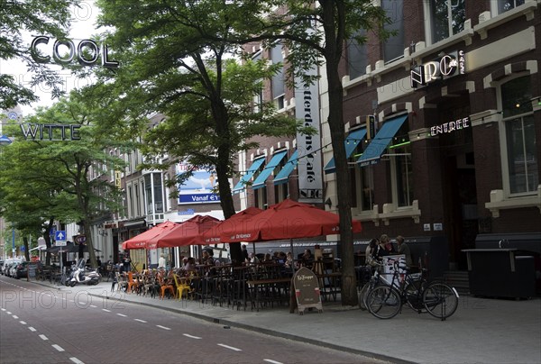 Witte de Withstraat is the main street for arts, culture, avant-garde shopping, and nightlife in central Rotterdam, Netherlands