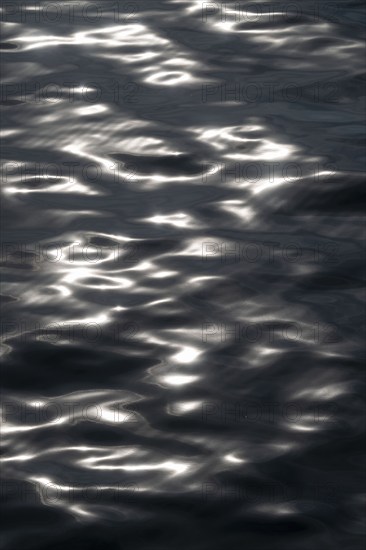 Light reflections on sea surface, sea, Baltic Sea