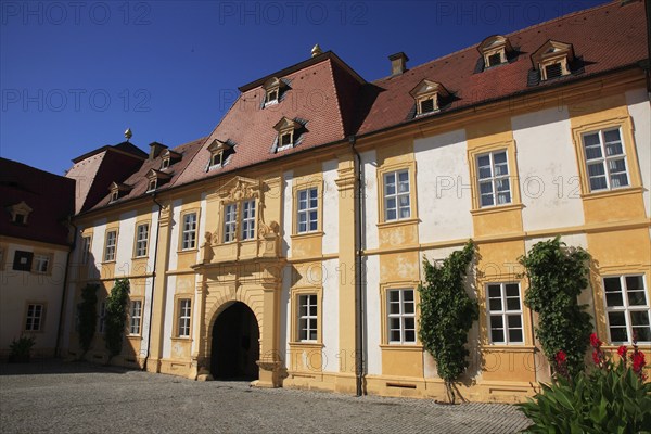 Oberschwappach Castle, Steigerwald, municipality of Knetzgau, district of Hassberge, Lower Franconia, Bavaria, Germany, Europe