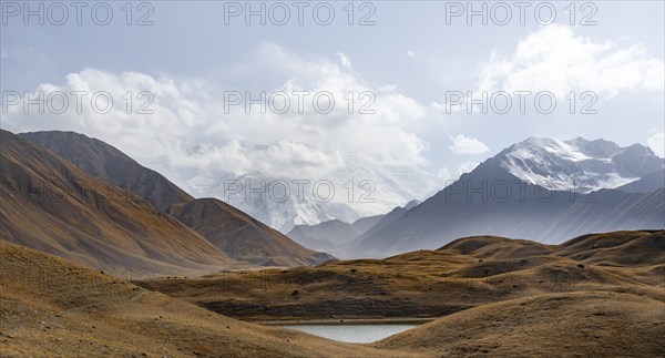 Lenin Peak, Pamir Mountains, Osh Province, Kyrgyzstan, Asia