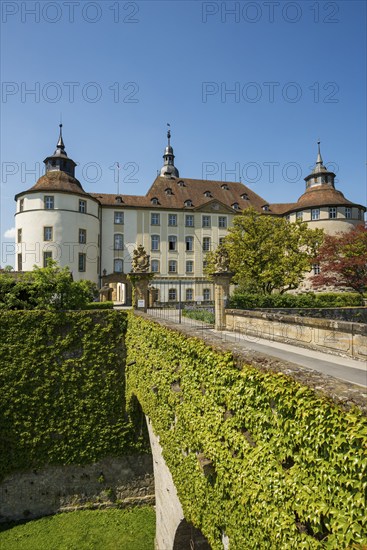 Langenburg Castle, Langenburg, on the Jagst, near Schwäbisch Hall, Baden-Württemberg, Germany, Europe