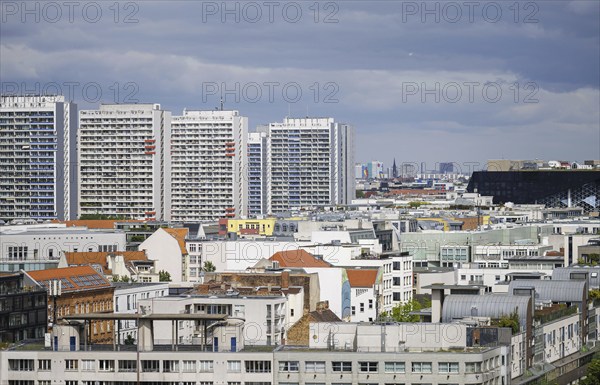 View of residential buildings in Berlin Mitte. Berlin, 07.05.2024