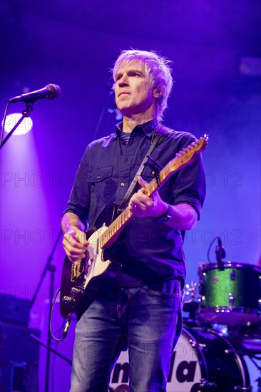 Matthew Caws, singer and guitarist, founding member, NADA SURF, indie band, USA, Moon Mirror Tour 2024, concert, 2 December, 2024 at Metropol, Berlin, Germany < english> NADA SURF, indie band, USA, Moon Mirror Tour 2024, concert, December 2nd, 2024 at Metropol, Berlin, Germany, Europe