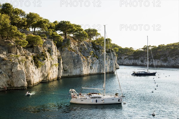 Calanque de Port Miou, Parc National des Calanques, Cassis, Bouches-du-Rhone, Provence-Alpes-Côte d'Azur, South of France, France, Europe