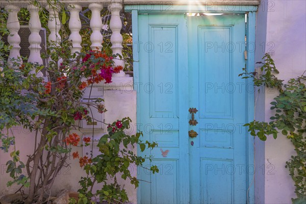 Israel, Tel Aviv historic neighborhood Neve Tzedek with art galleries, boutiques and old houses, Asia