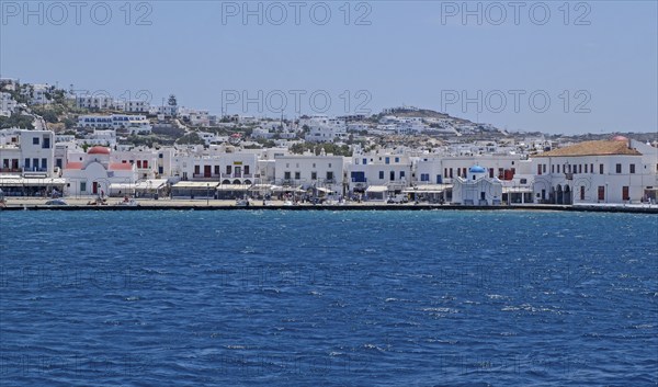 Mykonos Town or Chora, Mykonos, Cyclades, Greece, Europe