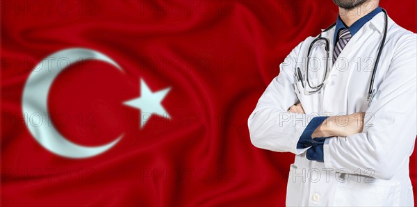 National Health System of Turkey. Turkey health and medical insurance concept