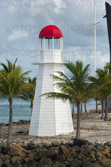 Harbour with the lighthouse on Hamilton Island, travel, holiday, Whitsunday Islands, Queensland, Australia, Oceania