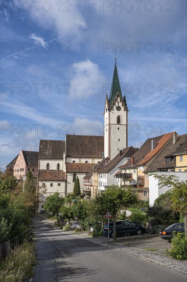 Old Town and Church of the Assumption of the Virgin Mary, Engen, Constance County, Baden-Württemberg, Germany, Europe