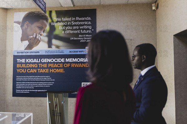 Annalena Baerbock (Buendnis 90 Die Gruenen), Bundesaussenministerin, aufgenommen im Rahmen eines Besuches der Genozid-Gedenkstaette in Kigali, 18.12.2023. Baerbock reist nach Ruanda fuer bilaterale Gespraeche sowie zur Eroeffnung der ersten Produktionsst