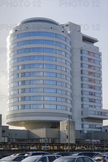 Towers of Münster University Hospital, UKM, Münster, Westphalia, North Rhine-Westphalia, Germany, Europe