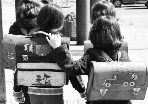 Artists from France performed at a street party on 09.05.1980 in Dortmund-Hoerde as part of the Foreign Culture Days France.Schueler, Germany, Europe