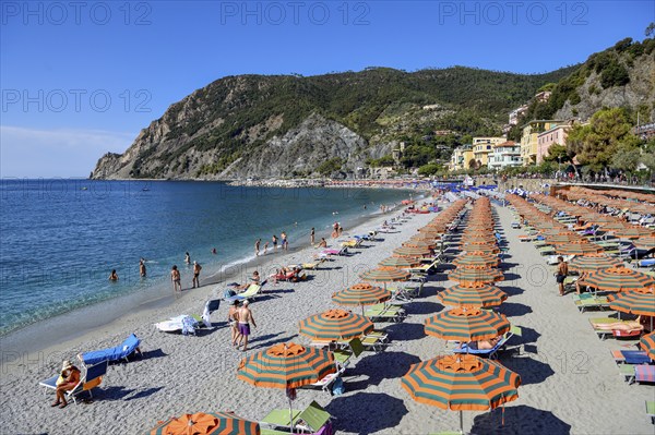 Levanto Beach, Cinque Terre, Province of La Spezia, Liguria, Italy, Europe