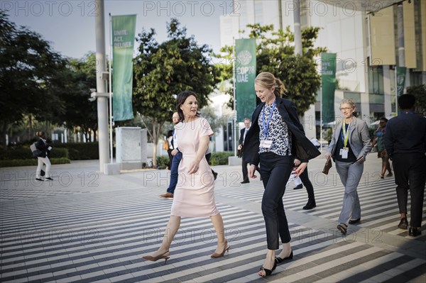 Annalena Baerbock (Buendnis 90 Die Gruenen), Bundesaussenministerin, aufgenommen im Rahmen der COP28 Dubai, 08.12.2023