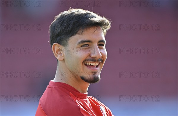 Kevin Sessa 1. FC Heidenheim 1846 FCH (16) Portrait, Voith-Arena, Heidenheim, Baden-Württemberg, Germany, Europe