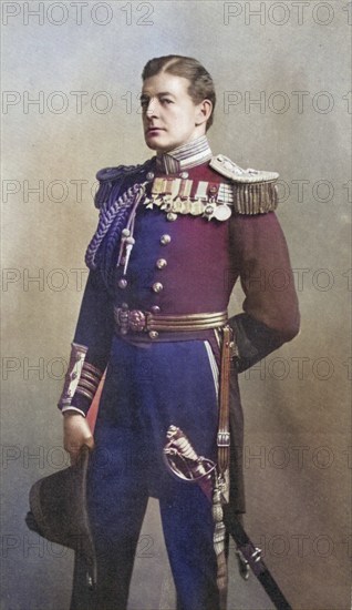 David Beatty, 1st Earl Beatty (born 17 January 1871 in Stapeley near Nantwich, died 11 March 1936 in London) was an admiral of the Royal Navy, Historic, digitally restored reproduction from a 19th century original, Record date not stated