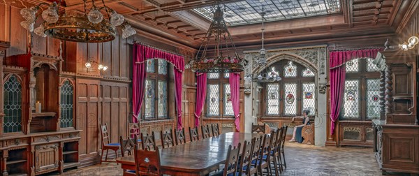 Kathrin in the festival room Schloss Rothestein Bad Sooden-Allendorf Germany