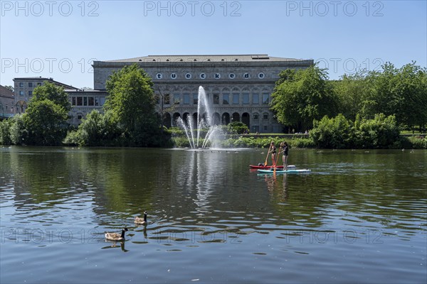 Mülheim an der Ruhr, civic hall, Theatre, North Rhine-Westphalia, Germany, Europe