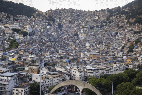 View of the Rocinha favela. Rio de Janeiro, 13.02.2013. Photographed on behalf of the Federal Ministry for Economic Cooperation and Development