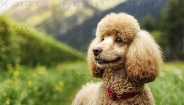 Pets, Dog, Poodle, AI-generated, AI generated