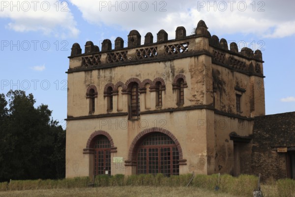 Amhara region, in the Gemp palace complex in Gondar, Gonder, imperial palace, UNESCO, world, heritage, cultural heritage, Ethiopia, Africa