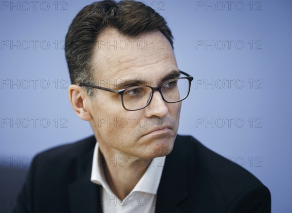 Stephan Baldus, Clinic Director at the Heart Centre of Cologne University Hospital, recorded during a press conference on the Healthy Heart Act at the Federal Press Conference in Berlin, 28.08.2024