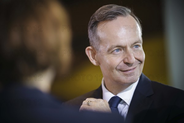 Volker Wissing (FDP), Federal Minister of Transport and Digital Affairs, pictured at the start of a cabinet meeting in the Federal Chancellery. Berlin, 17.07.2024