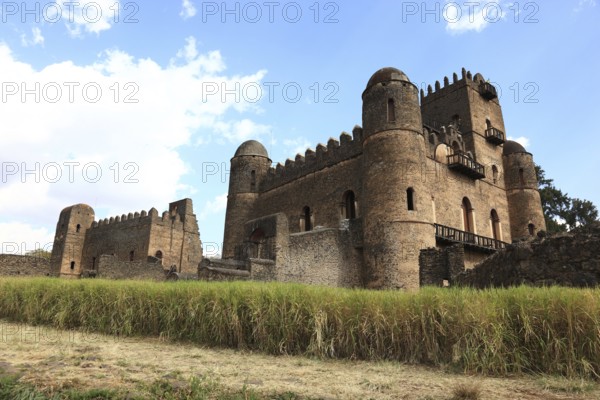 Amhara region, in the Gemp palace complex in Gondar, Gonder, imperial palace, UNESCO, world, heritage, cultural heritage, Ethiopia, Africa