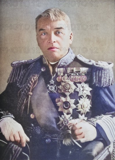 Admiral John Arbuthnot Fisher, 1841-1920, Baron Fisher of Kilverstone. Often referred to as the greatest admiral of the Royal Navy since Nelson, Historic, digitally restored reproduction from a 19th century master, Record date not stated