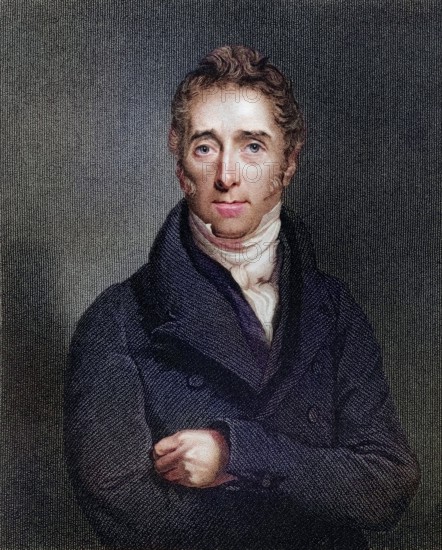 Lord Francis Jeffrey 1773 to 1850 Scottish judge and literary critic of the Edinburgh Review, Historical, digitally restored reproduction from a 19th century original, Record date not stated