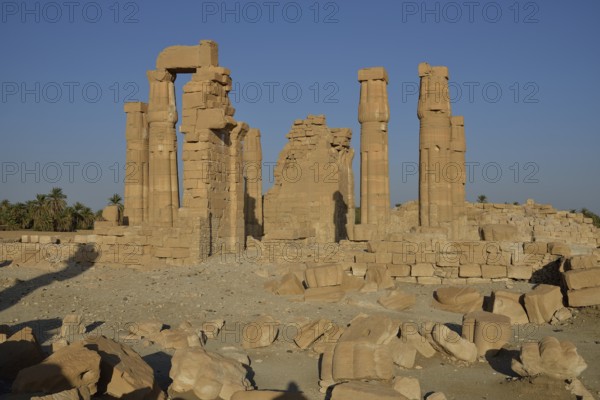 Temple of Amun, Soleb, Northern state, Nubia, Sudan, Africa