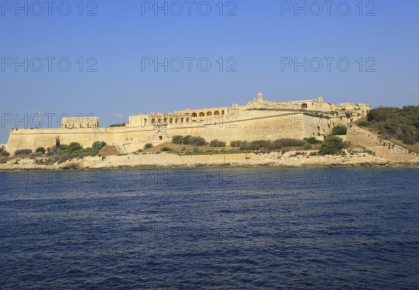 Fort Manoel, Manoel Island, Valletta, Malta view from the sea