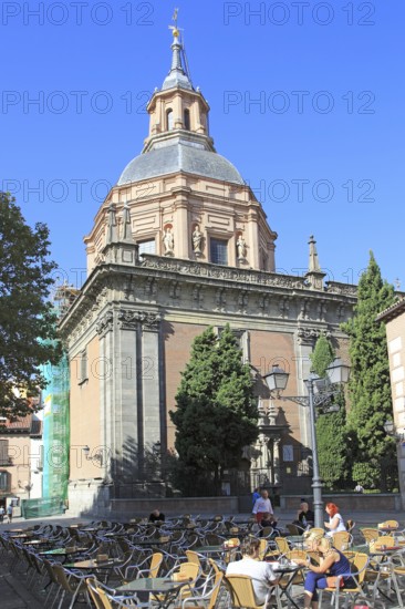 Real Iglesia San Andrés Apóstol church, La Latina barrio, Madrid city centre, Spain, Europe