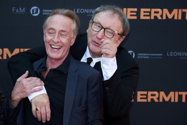 Wilfried Hochholdinger, Rainer buck, DIE ERMITTLUNG, Photo Call at the red carpet for the Berlin premiere at ZOO Palast, Berlin, 16 July 2024