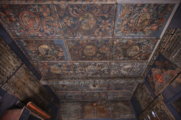 Panelling of the synagogue from Unterlimpurg, Hällisch-Fränkisches Museum, Schwäbisch Hall, Baden-Württemberg, Germany, Europe