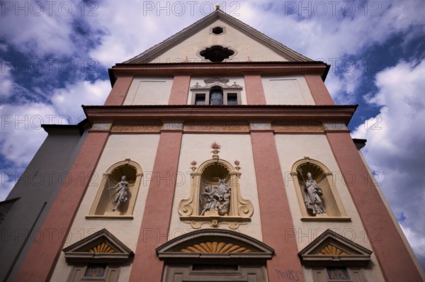 Pilgrimage church Parish Church of Our Lady of Sorrows, Riffian, Rifiano, South Tyrol, Autonomous Province of Bolzano, Italy, Europe