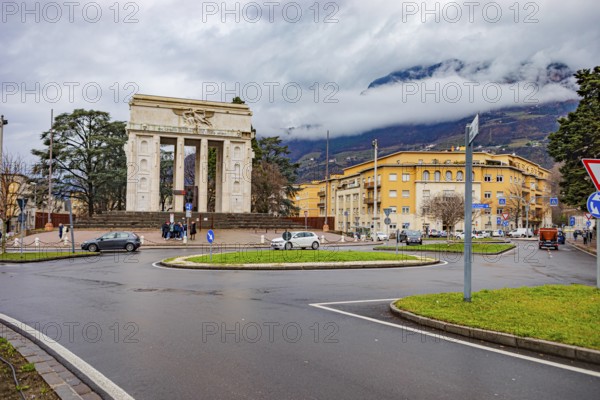 Victory monument in Bolzano, South Tyrol, Italy, Europe