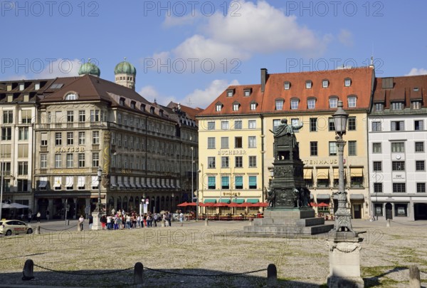 Europe, Germany, Bavaria, Munich, City, Max-Joseph-Platz, Monument, Europe