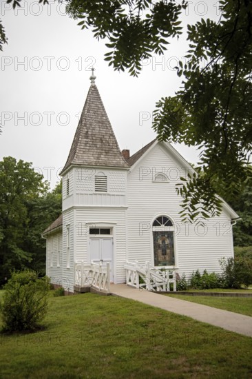 Higginsville, Missouri - The chapel at the Confederate Memorial State Historic Site. After the Civil War, the site was home to Confederate army veterans.