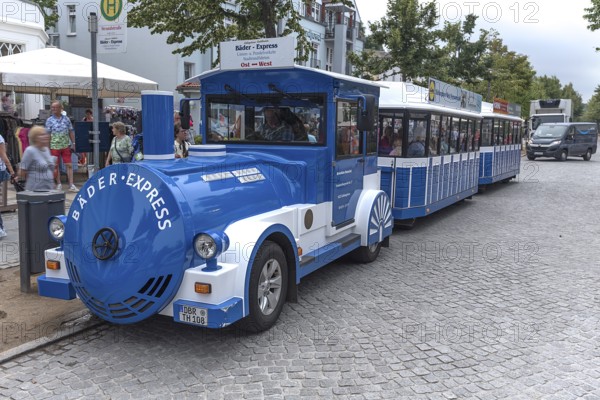 Bäder Express, tourist railway in Kühlungsborn, Mecklenburg-Vorpommern, Germany, Europe