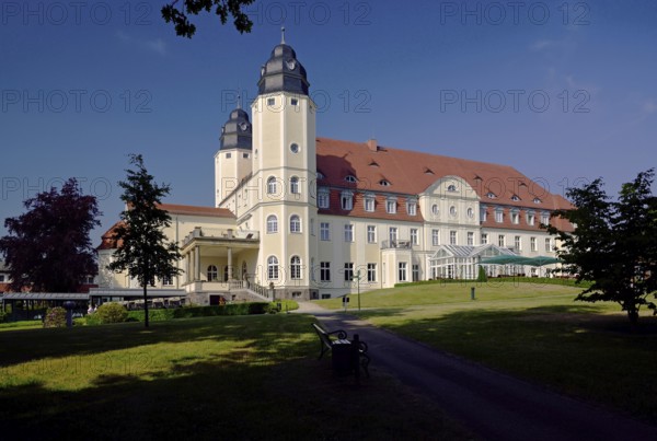 Europe, Germany, Mecklenburg-Western Pomerania, Göhren-Lebbin, Schloss Fleesensee, also Schloss Blücher, Schlosshotel, Göhren-Lebbin, Mecklenburg-Western Pomerania, Germany, Europe