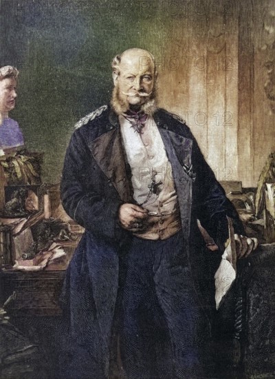 William I (1797-1888), seventh King of Prussia and first Emperor of Germany from 1861, engraving from The English Illustrated Magazine (London, 1888), Historical, digitally restored reproduction from a 19th century original, Record date not stated